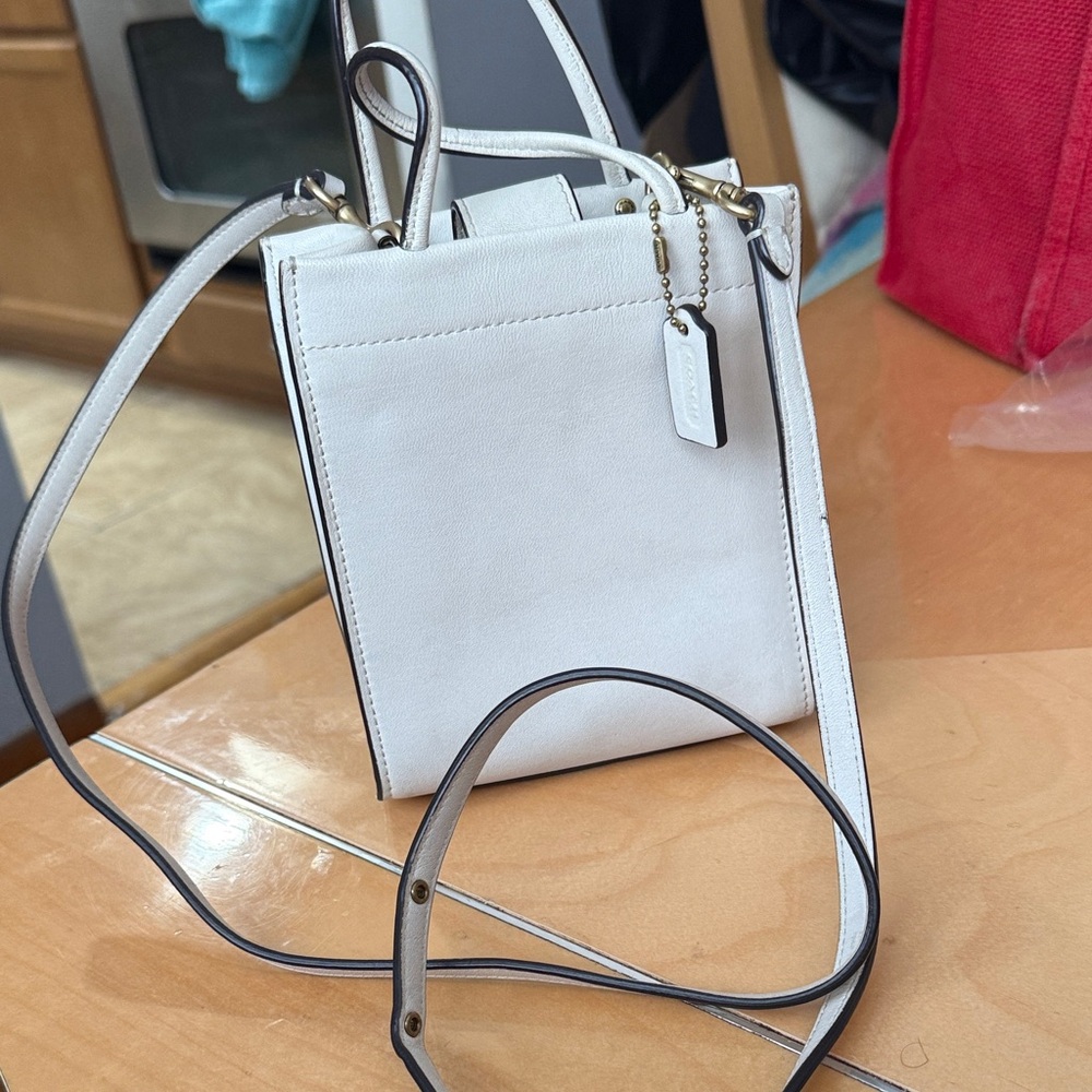 Coach Off White Crossbody Bag